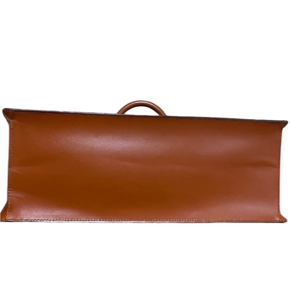 AUTHENTICATED LOUIS VUITTON EPI Leather SAC Triangle Hand Bag Cognac Brown +COA - Picture 5 of 16